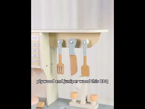 Wooden Kitchen Set for Kids Play | Pretend Play Cooking Toy Set
