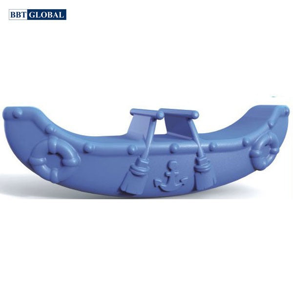 Pirate Ship Seesaw for Kids | 2 Seat Indoor Outdoor Rocker Toy