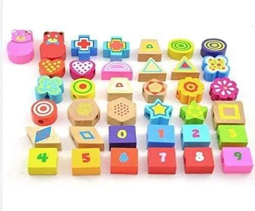 Wooden Bear Geometrical Shapes | Kids Shape Sorting Educational Learning Toy