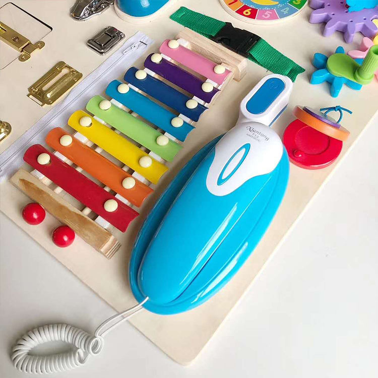 Montessori Busy Wooden Sensory Board | Educational Fine Motor Skill Toy for Kids