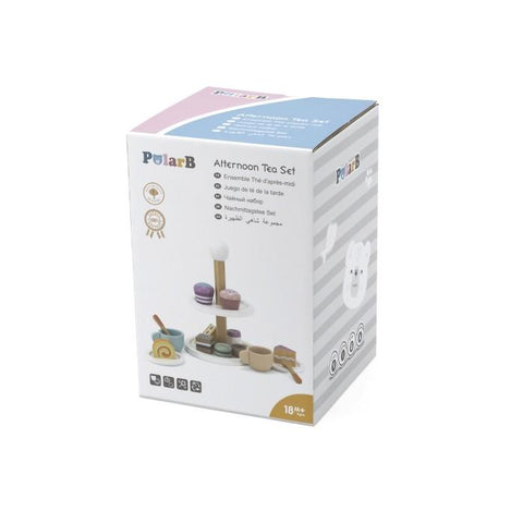 Wooden Afternoon Tea Set