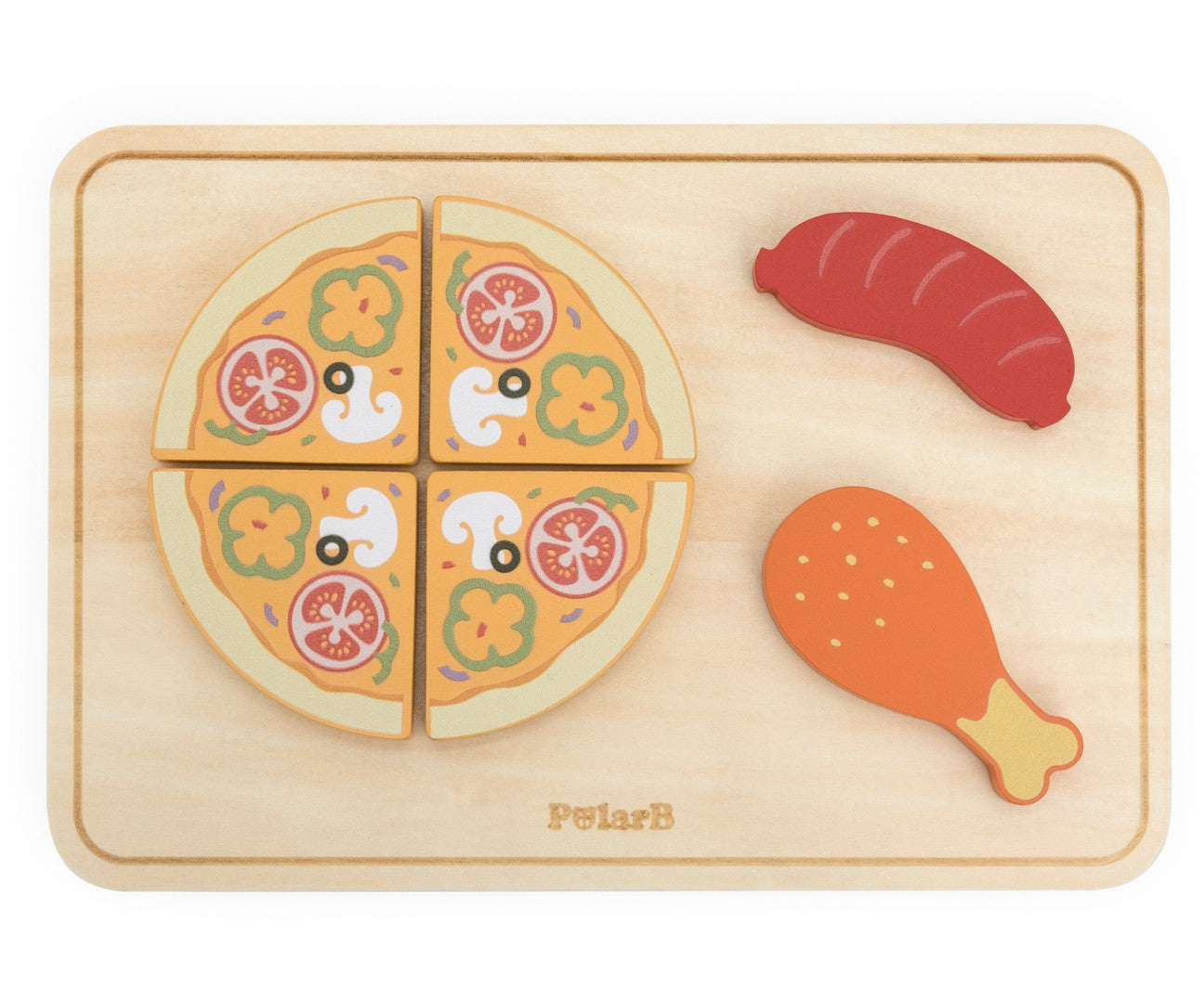 Sweet & Savory Oven Set Kids Kitchen Toy | Pretend Play Pizza Baking Set
