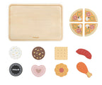 Sweet & Savory Oven Set Kids Kitchen Toy | Pretend Play Pizza Baking Set