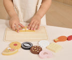 Sweet & Savory Oven Set Kids Kitchen Toy | Pretend Play Pizza Baking Set