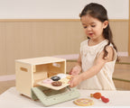 Sweet & Savory Oven Set Kids Kitchen Toy | Pretend Play Pizza Baking Set