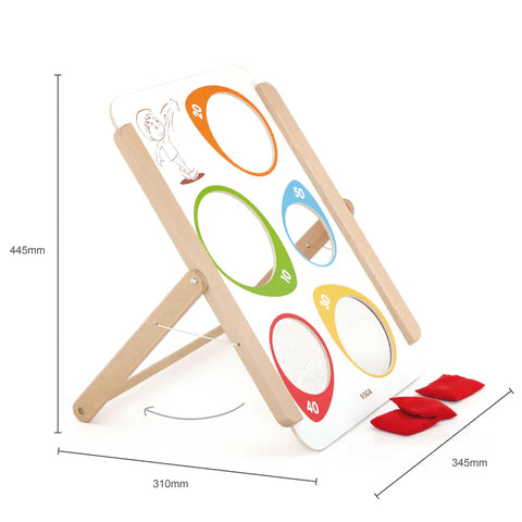 Wooden Throwing Sandbags Target Game