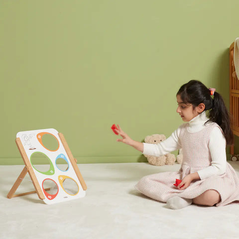 Wooden Throwing Sandbags Target Game