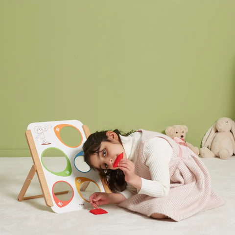 Wooden Throwing Sandbags Target Game