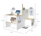 Medical Center Pretend Play Set | Wooden Doctor Hospital Toy for Kids