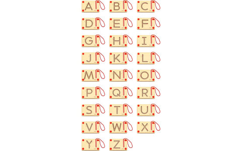 Magnetic Writing Boards Capital Letters