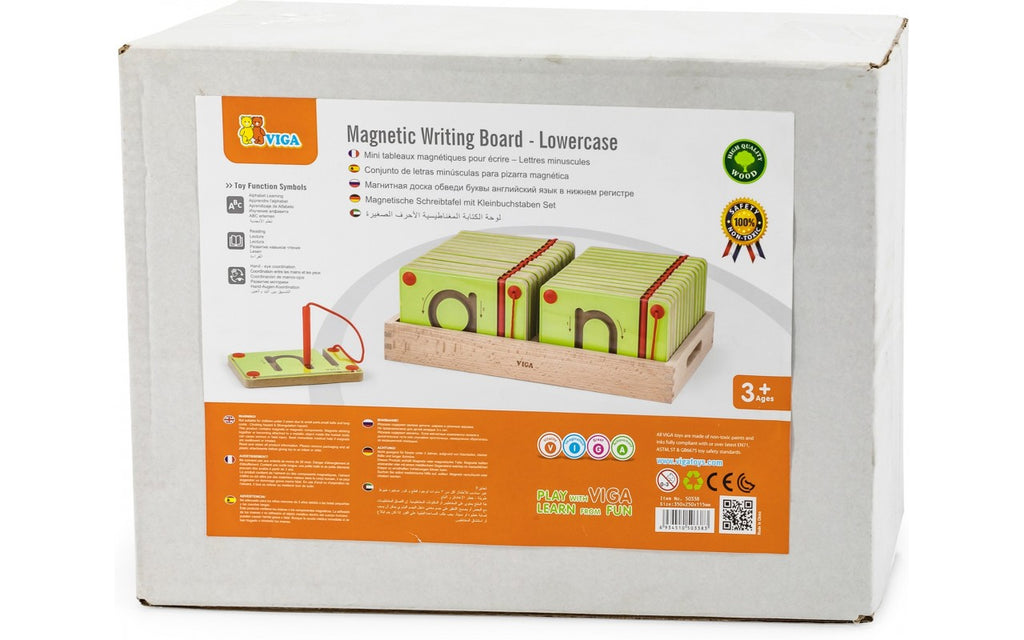 Magnetic Writing Boards Lowercase Letters | Tracing Alphabet Learning Toy for Kids