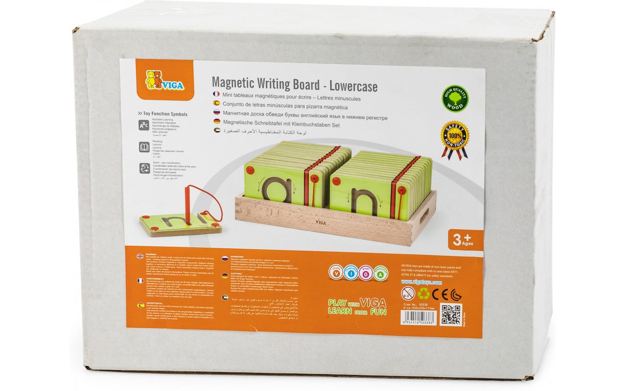 Magnetic Writing Boards Lowercase Letters | Tracing Alphabet Learning Toy for Kids