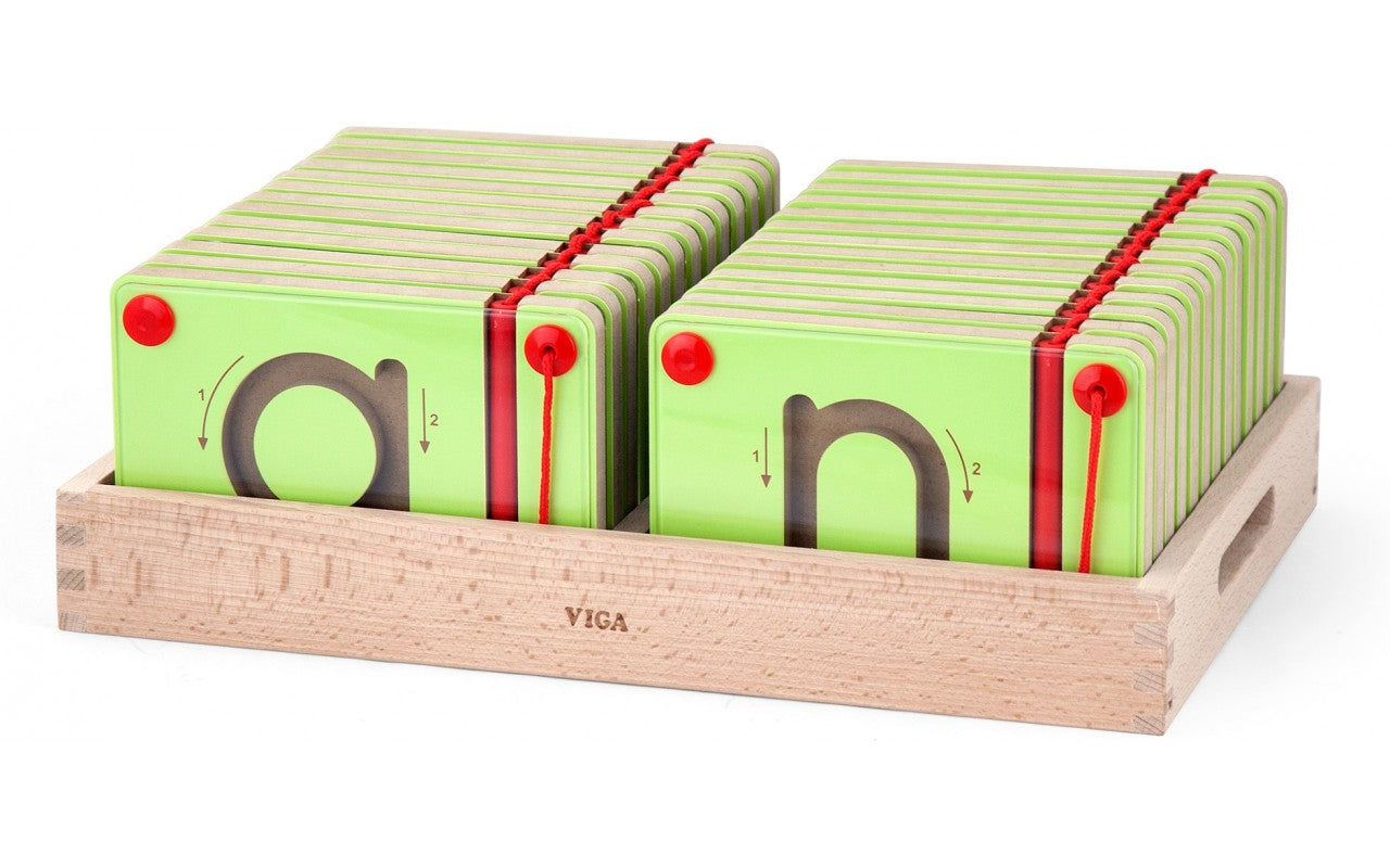 Magnetic Writing Boards Lowercase Letters | Tracing Alphabet Learning Toy for Kids