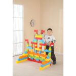 Mega Building Blocks 83 Pcs | Kids First Builders Large Construction Toy Set