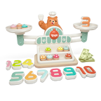 Yummy Bear 123 Scale | Kids Wooden Math Balancing Learning Toy